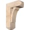 Ekena Millwork Legacy Craftsman Smooth Bracket w/ Offset Brace, Douglas Fir, 7 1/2"W x 18"D x 26"H BKT0806X18X26LEC04SDF - alternate 1